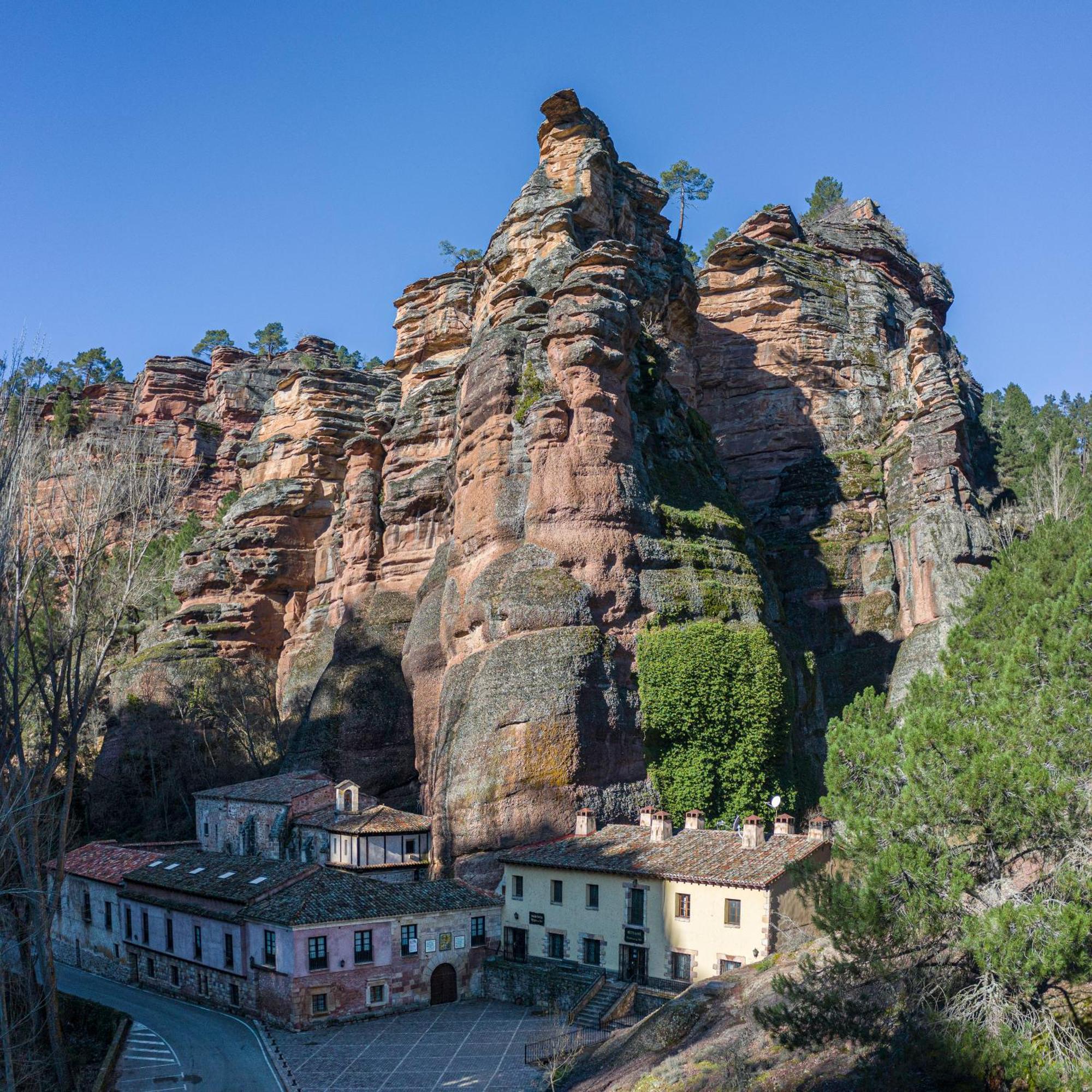 Hospederia Virgen De La Hoz Otel Corduente Dış mekan fotoğraf